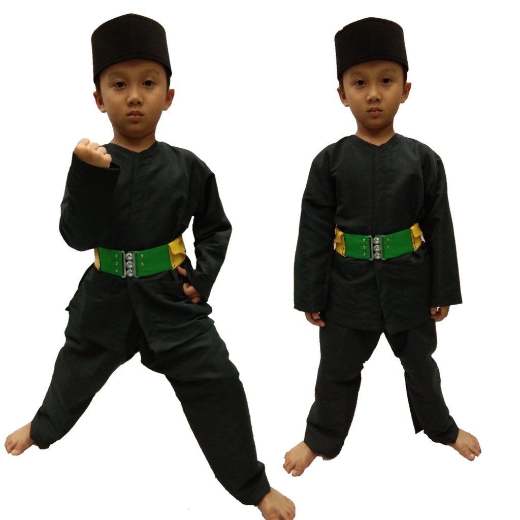 BONUS SELENDANG BAJU PANGSI ANAK/BAJU CELANA SABUK DAN PECI