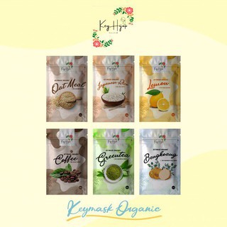 AJ Mart (READY) Masker Bubuk Organic 25/65 Gram, organik Keymask keyhijub