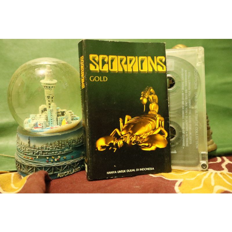kaset scorpions gold