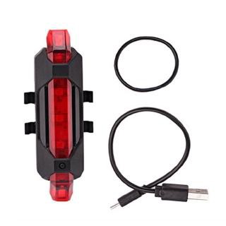 Lampu Sepeda / Lampu Belakang Sepeda LED Bisa di Charger USB Tail Light Rechargeable