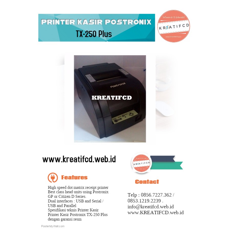 Printer Kasir Postronix TX-250 Plus,