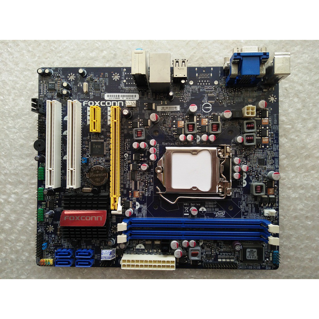 Mobo Mainboard Motherboard Foxconn H61MX V2.0 LGA 1155 Support B75 H61 Intel Sandy Ivy Core i3 i5 i7