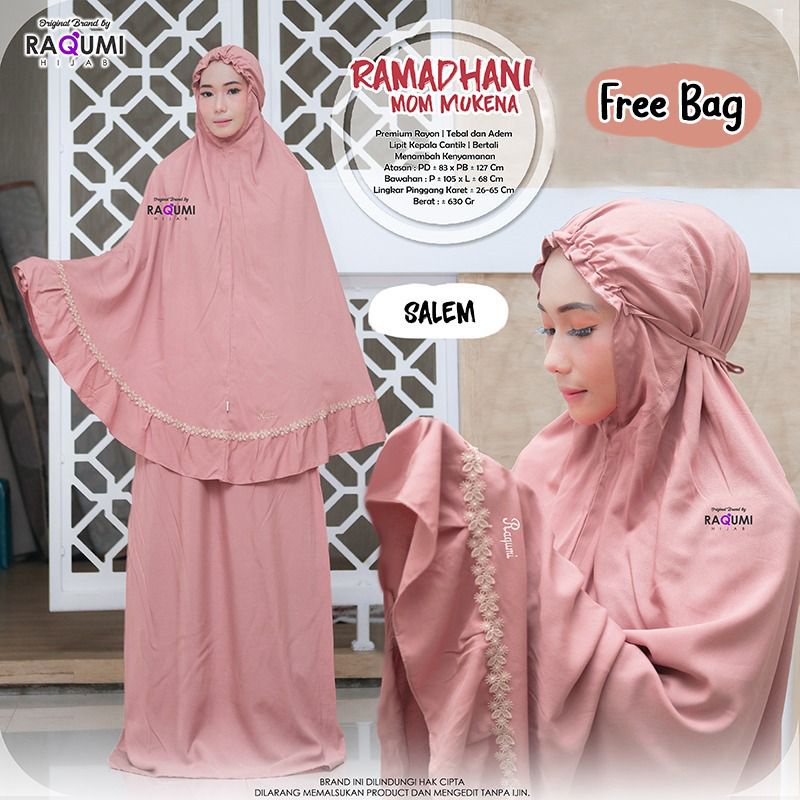 Ramadhani Mom Mukena By Original Raqumi Hijab