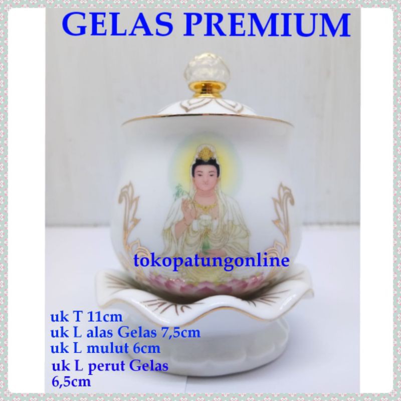 elas Sembahyang Kwan Im Premium Kristal