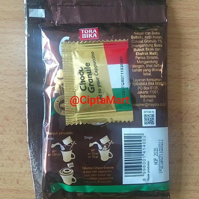 

Hadir Torabika Cappucino 1 Renceng / 10 Sachet Trendi