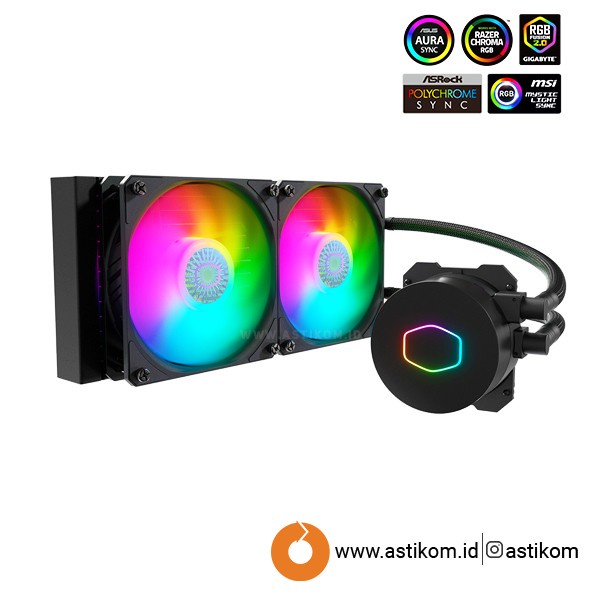 Liquid Cooler Cooler Master Masterliquid ML240L V2 ARGB