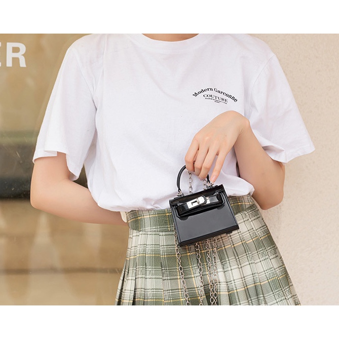 Tas wanita/terbaru mini jelly bag/ tas bahu/sling bag