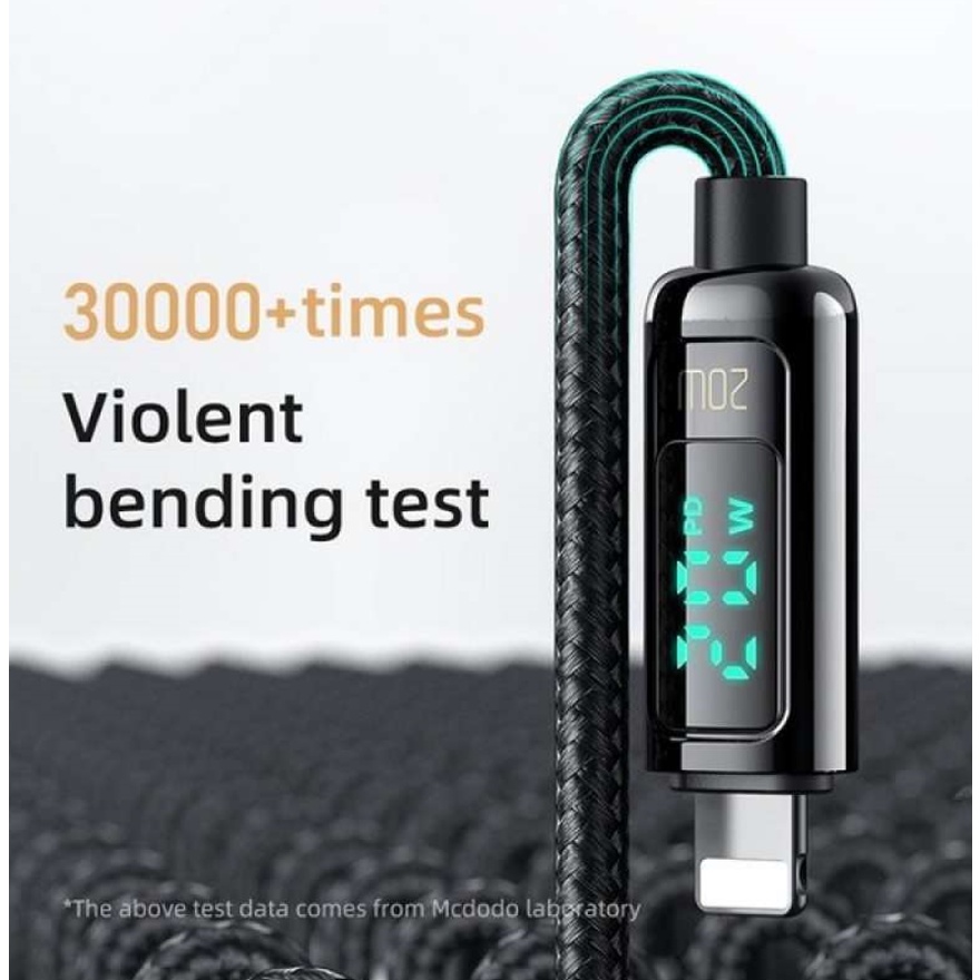 MCDODO CA-8810 Cable Iphone Lightning Digital Type C PD Fast 20W 1.2m