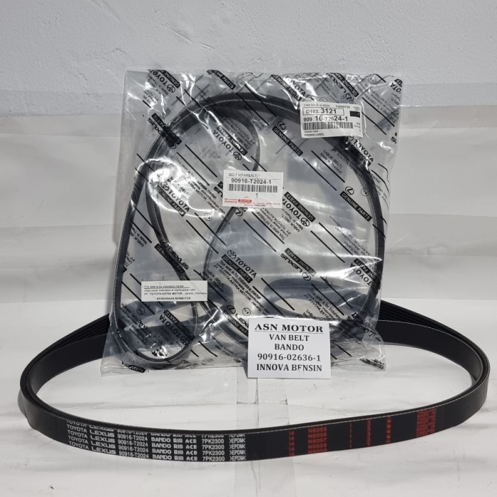 VAN BELT FAN BELT 7PK 2300 INNOVA BENSIN BANDO