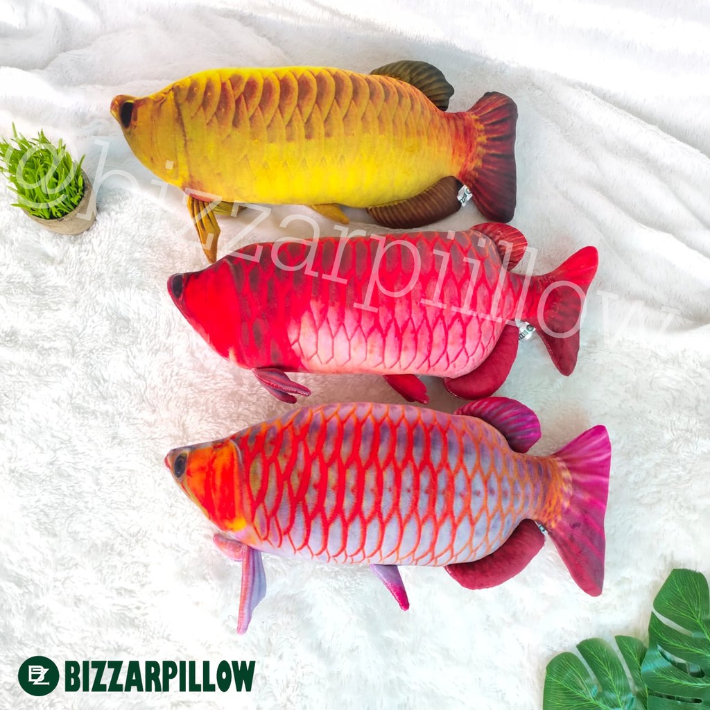 Bizzarpillow Bantal Ikan Arwana size M BZ077