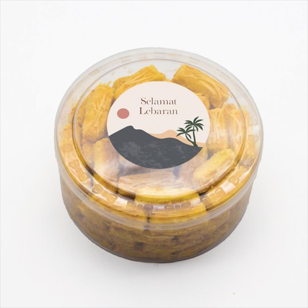 

Capricorn Design Sticker Label / Stiker Toples Lebaran isi 1 - SLF 001