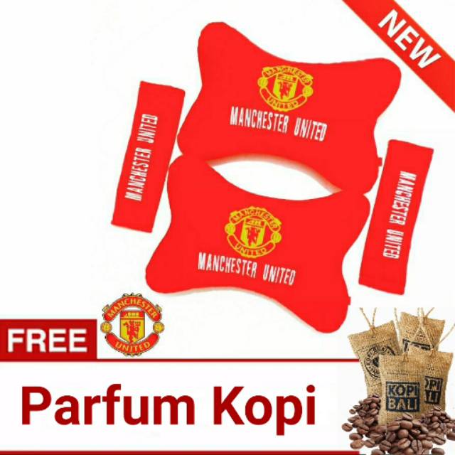  Bantal  mobil  manchester united merah Shopee Indonesia