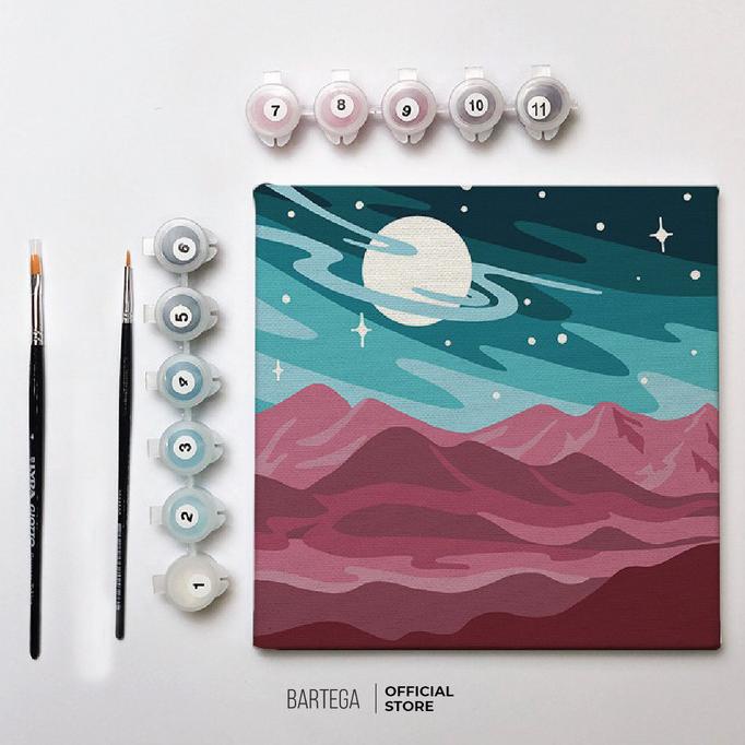 

TERBARUU!! Bartega Paint by Number Kit: H.rta (Special Collaboration with Jago) PROMO