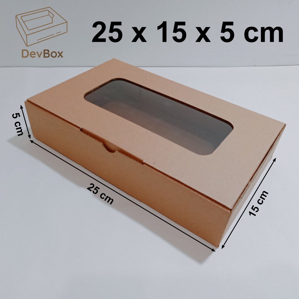 

Kardus Mika 25 x 15 x 5 cm ... Model diecut, Untuk Hampers / Cake Box / Kardus Kue / Gift Box