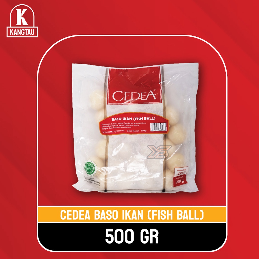 

Cedea Baso Ikan 500GR