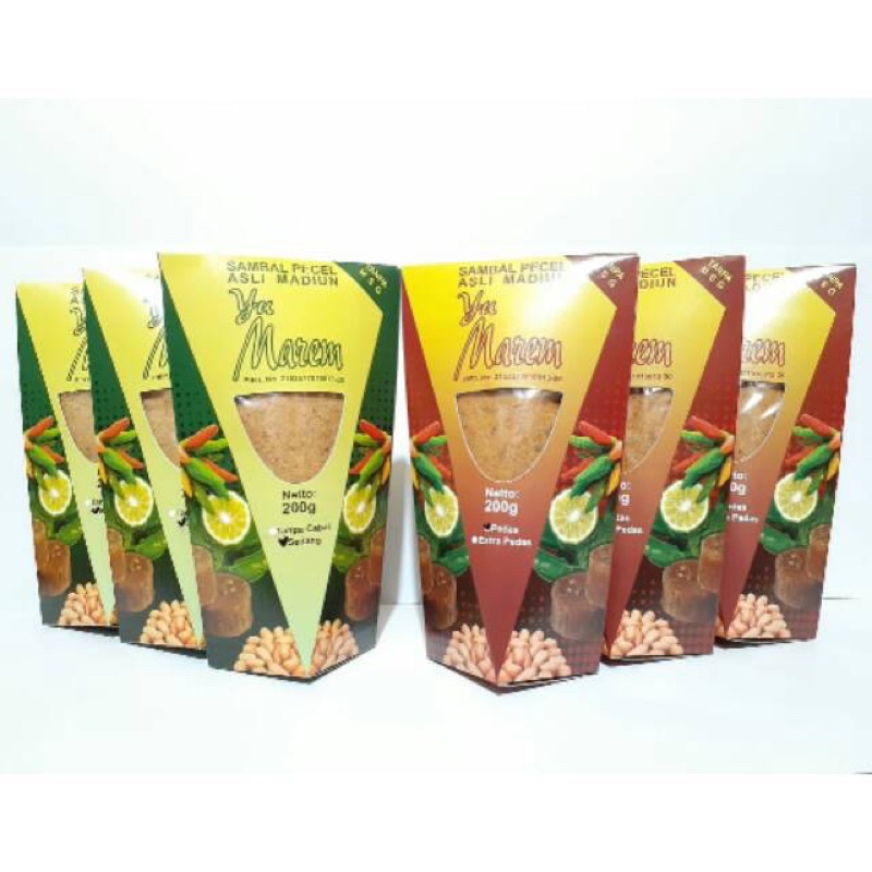

Sambel Pecel Asli Madiun YU MAREM - 200 gram
