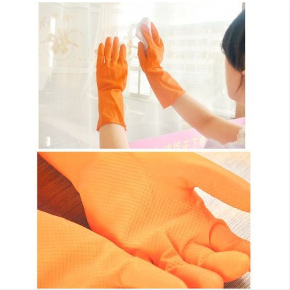 SARUNG TANGAN KARET SERBAGUNA GLOVES LATEX BERKEBUN CUCI PIRING DISHES