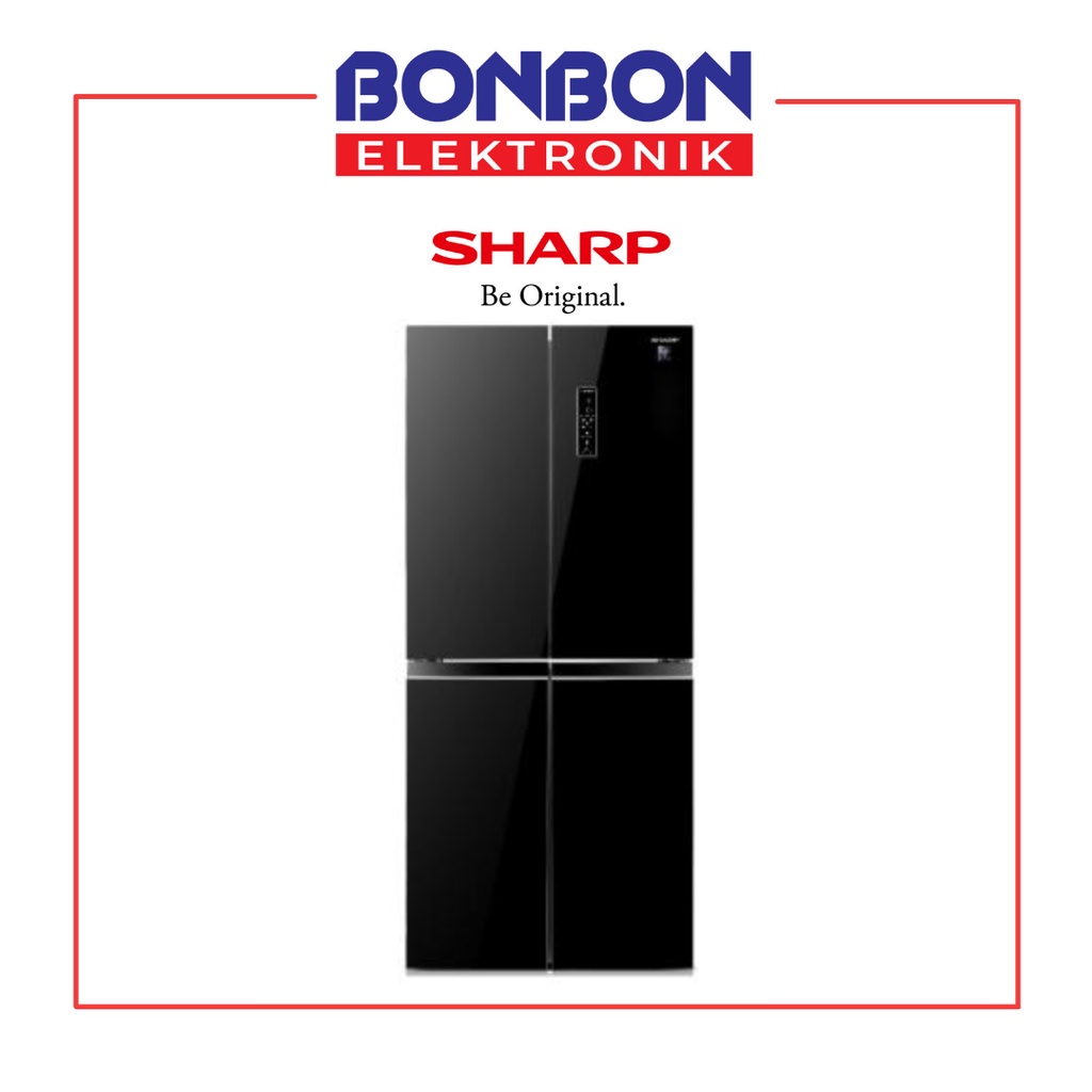 Sharp Kulkas Side By Side 4 Pintu SJ-IF51PG-BK / SJIF 51 PGBK