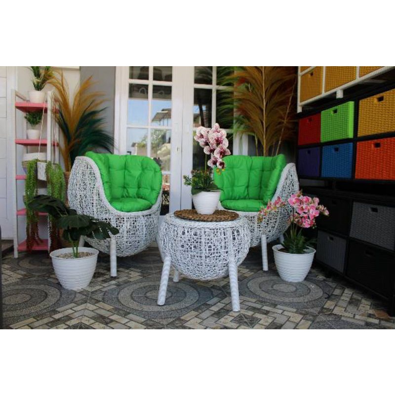 Kursi Teras Brekele Rotan Sintetis