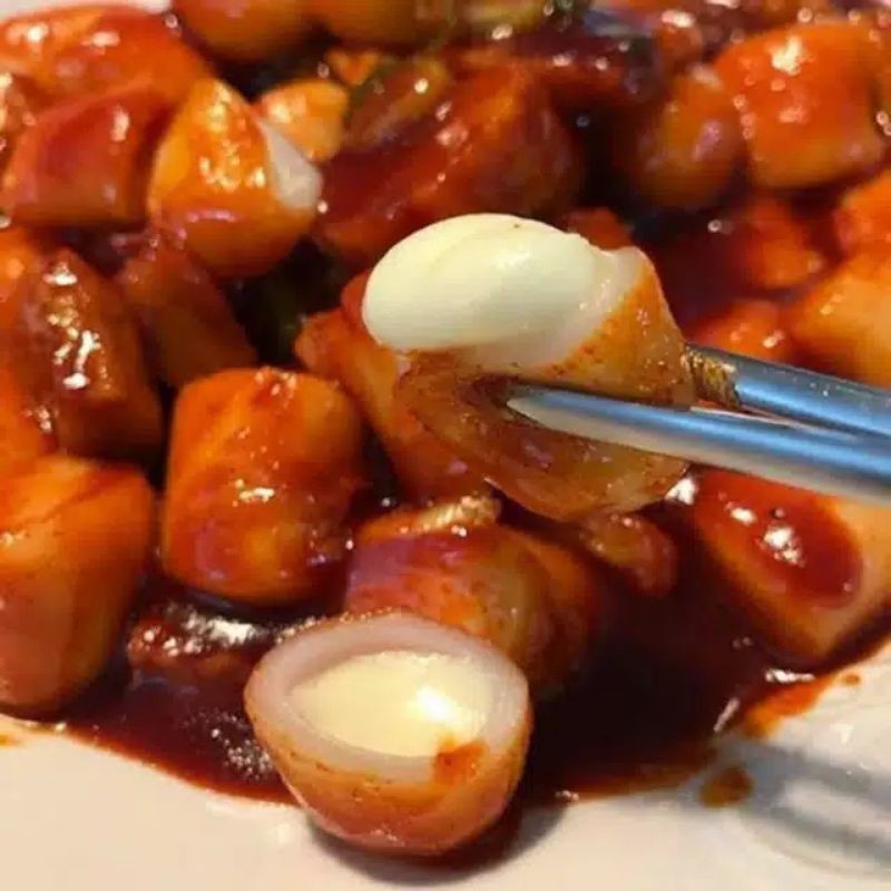 

Rebokki isi mozarella/Topokki Mozarella
