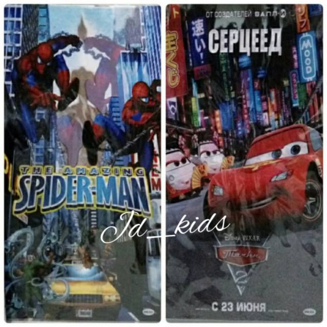 

20x40 Plastik Goodie Bag Kantong Snack Souvenir Hampers Karakter Spiderman - Cars