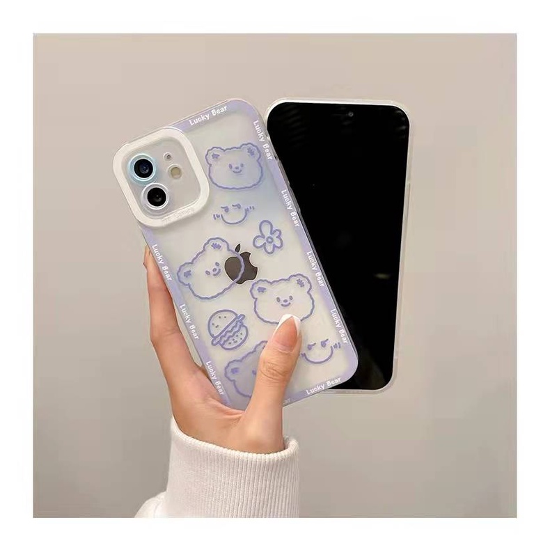 Soft case Silikon Transparan 13pro 13prm Motif Mata Kartun Untuk iphone 11 12pro max 7plus 8plus Xr XS max Xr 11 11promax 8plus 7se-20 7plus