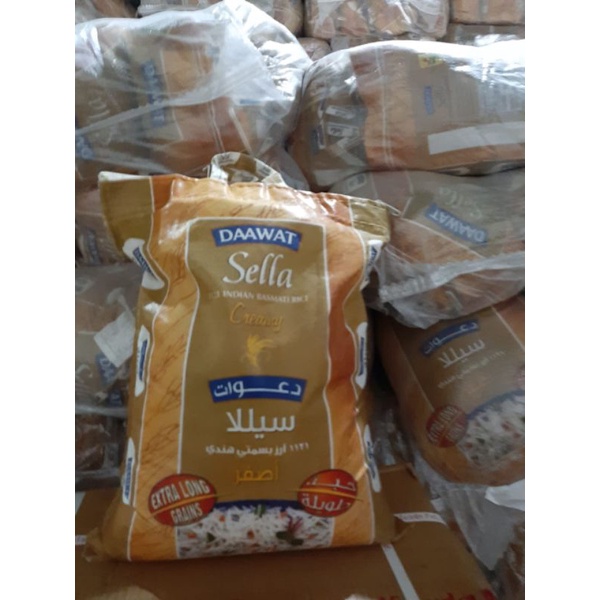 

Beras basmati dawaat sella 5 kg/dawaat stella premium