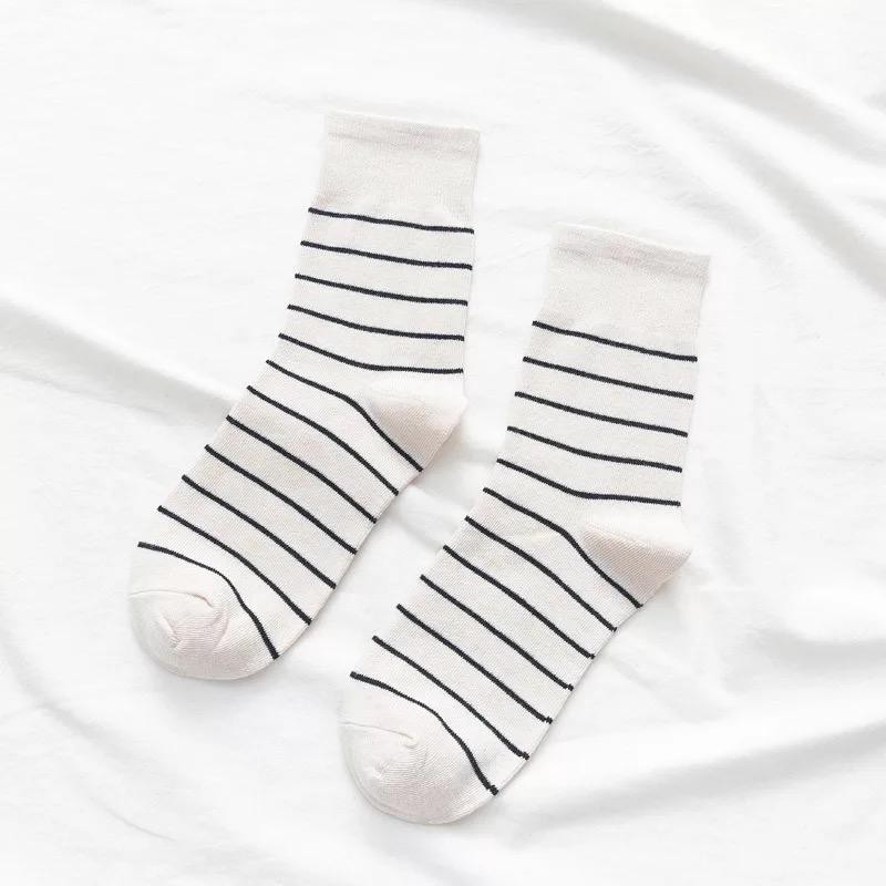 [GROSIR][COD] SEVEN_DAY KAOS KAKI WANITA MOTIF GARIS BAHAN COTTON KK-235