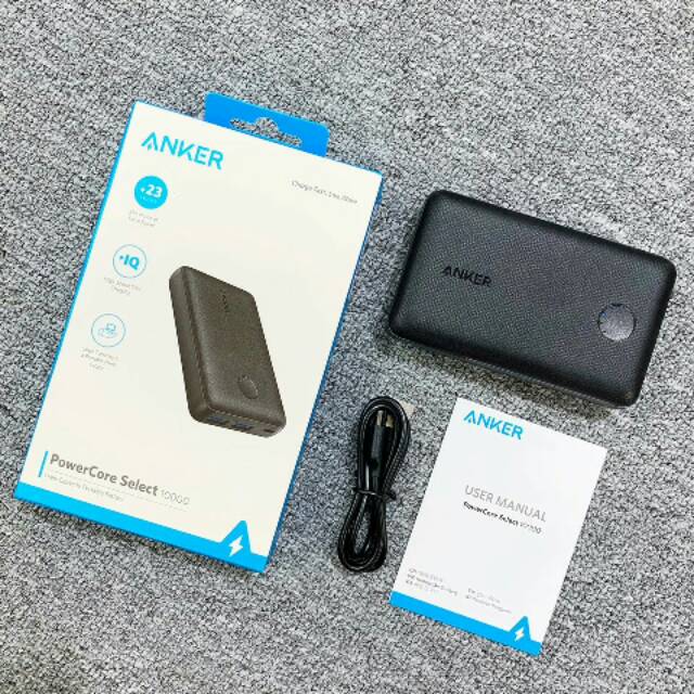 PowerBank Anker PowerCore Select 10000 Black A1223