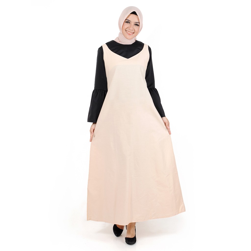 XSHOP  Stelan Blouse tangan terompet Dan Long dress - Kimiko