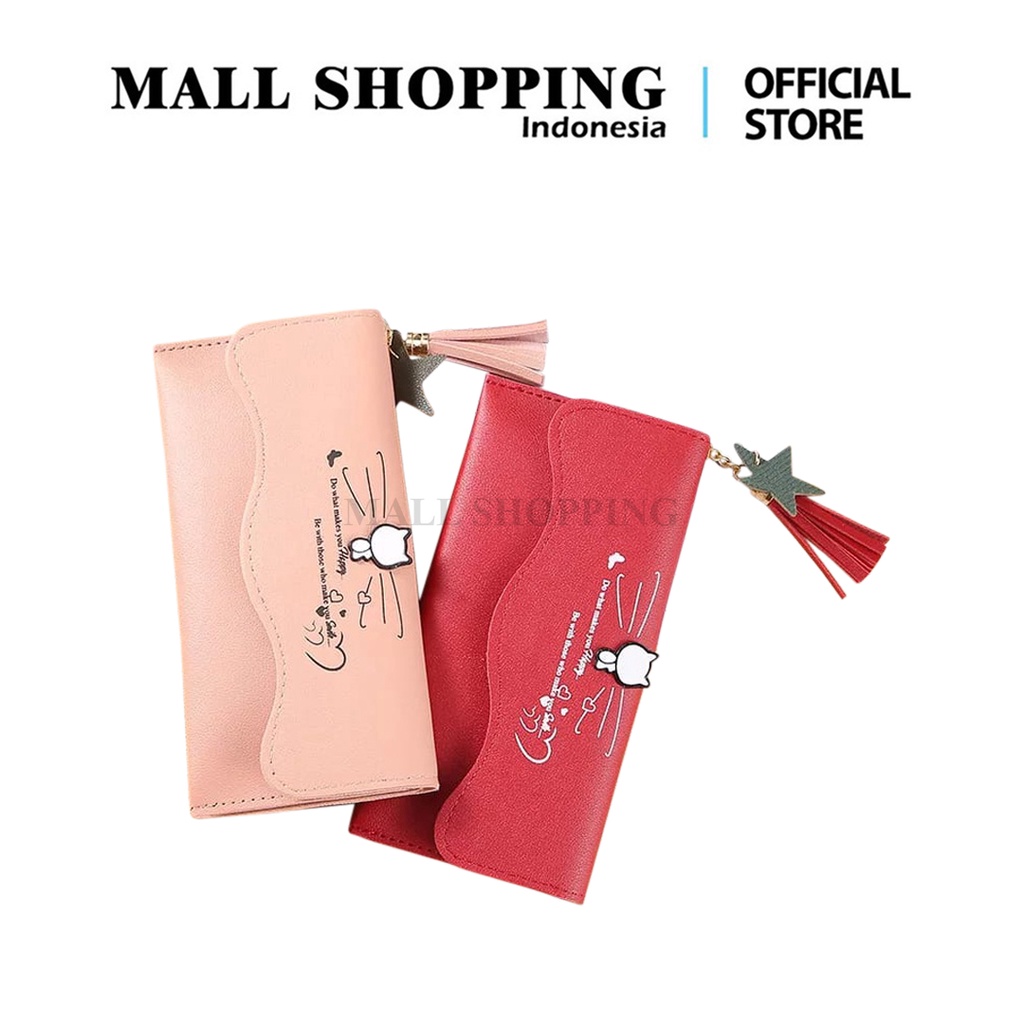 (COD) Dompet Wanita Panjang Dompet Wanita Import ❤️❤️MALLSHOPPING❤️❤️