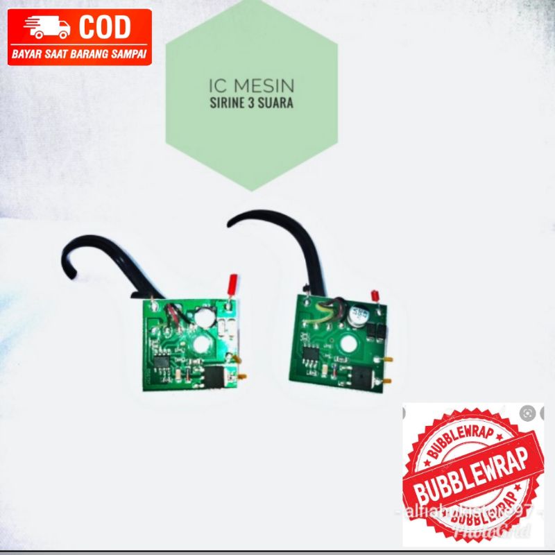 Mesin IC kit sirine 3 suara PNP murah
