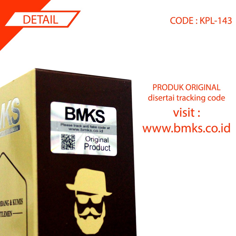 BMKS New Formula Gentlemen Krim Jambang (KPL-143)