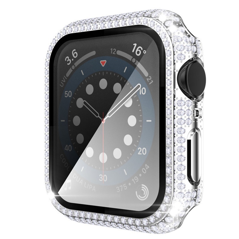 Btsg Kristal Tahan Guncangan Untuk Case for AppleWatch Pelindung Bumper Untuk Shell PC Cover Pelindung Ultra-Tipis Gores Resi