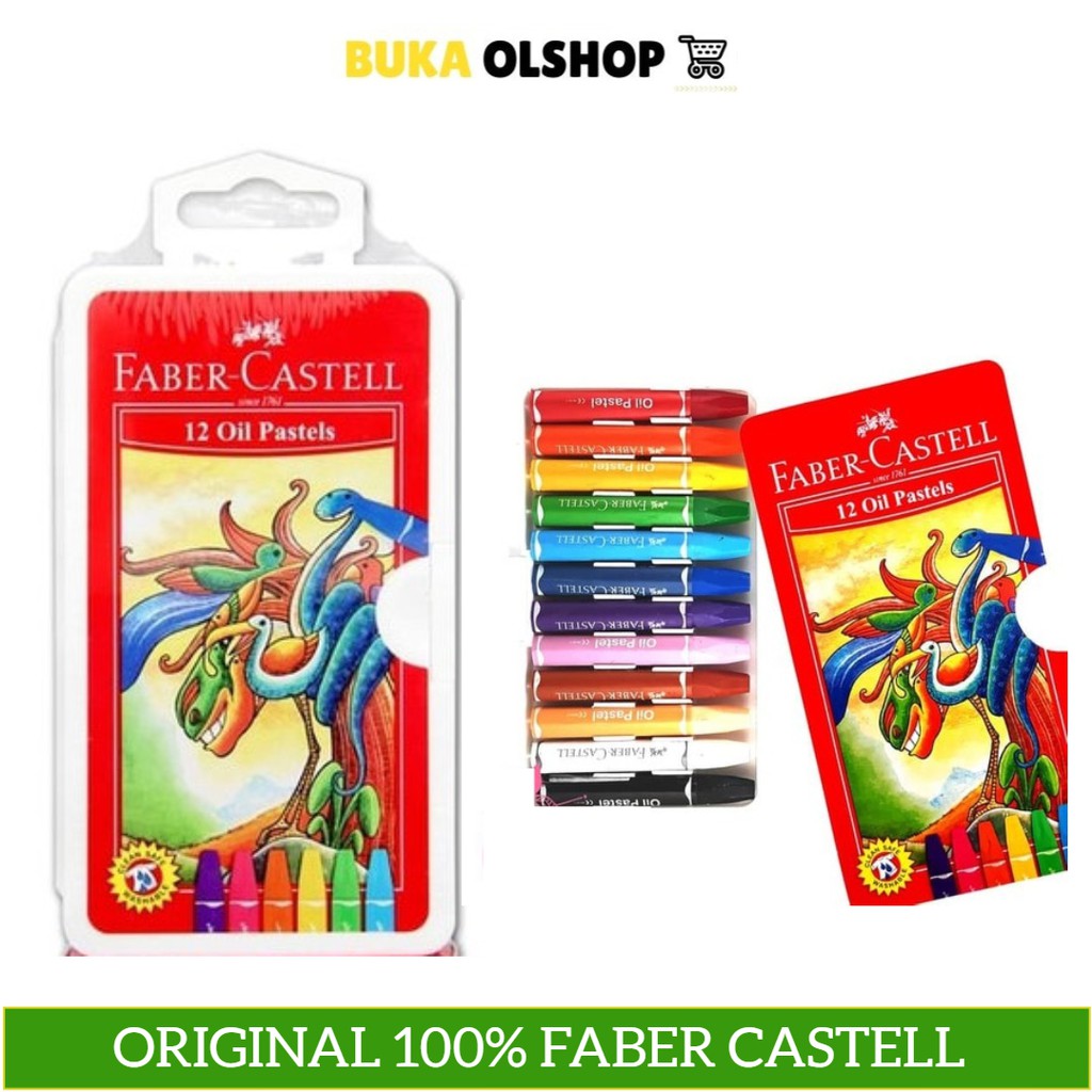 

Oil Pastel Faber Castell Hexagonal Crayon 12 Colours