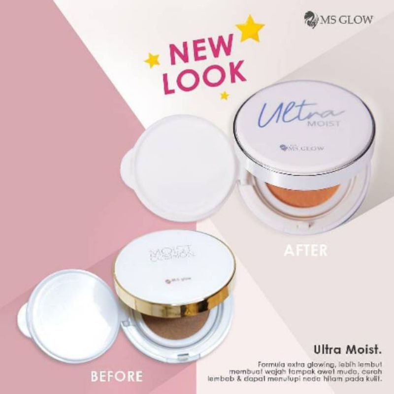 MS glow ultra moist cushion | cushion MS glow | ultra moist cushion ms glow | bedak padat MS glow