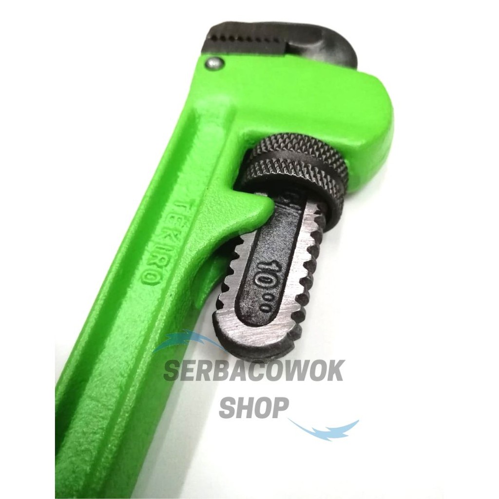 Tekiro Kunci Pipa 10 Inch Inci Pipe Wrench Ledeng Termurah Berkualitas