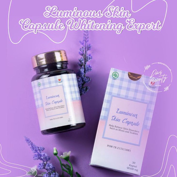 Luminous skin capsule / kapsul luminous dews