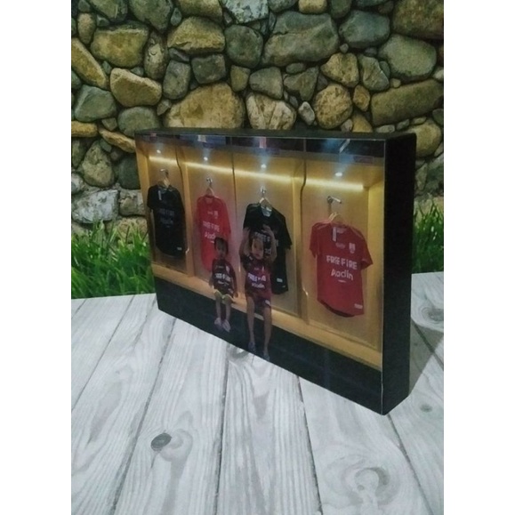 Pigura Keren + cetak foto ukuran 20x30