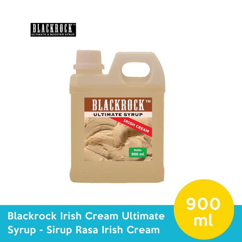 

Blackrock Sweet Cream Ultimate Syrup 900 ml - sirup rasa irish cream