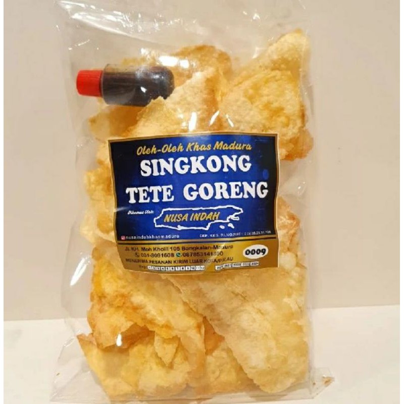 

Singkong Tette Goreng 100 gram