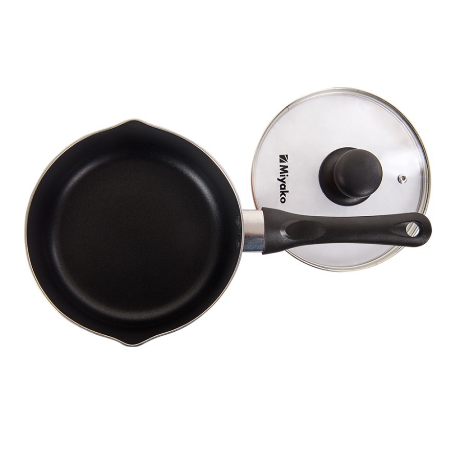 MIYAKO SAUCE PAN SP 18 A SP18A SP-18A PANCI MASAK TUTUP KACA 18 CM