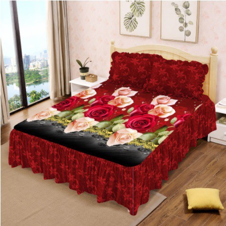 Sprei Rumbai Lady Rose King 180x200 Terlaris Sandra