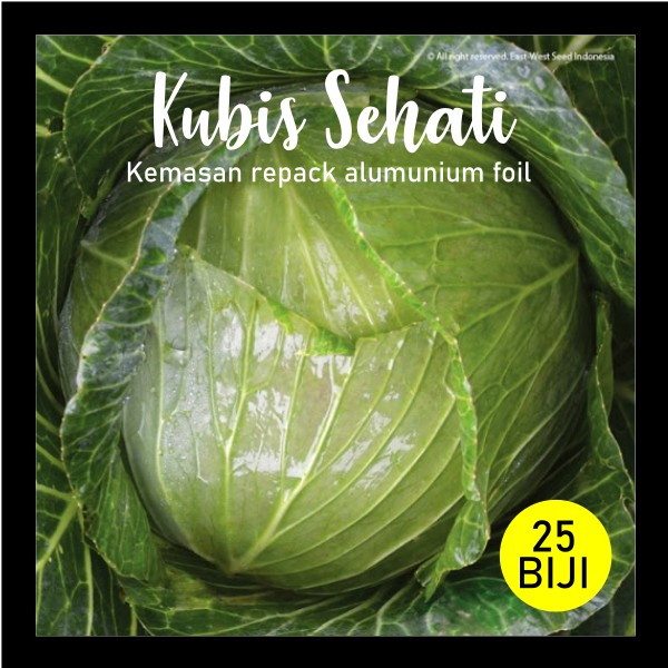 25 Biji - Benih Kubis CROSS - Bibit Sayuran