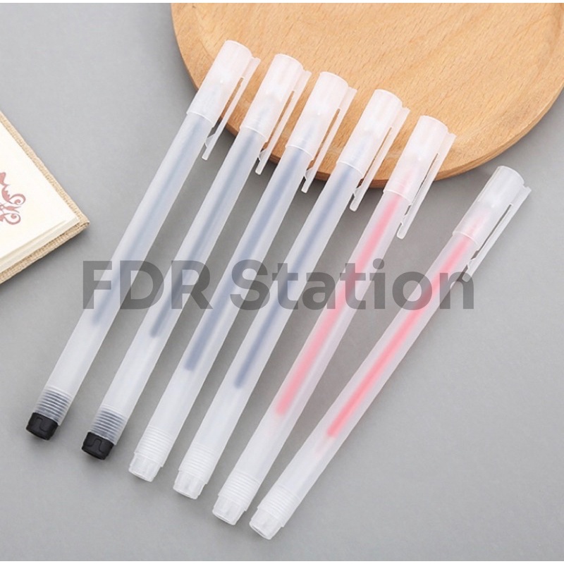 

Pulpen Gel Polos 0,5mm / 1pc