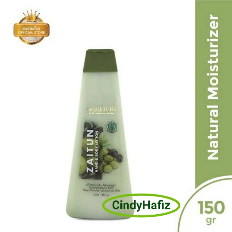 Mustika Ratu Hand & Body Lotion Zaitun 150gr