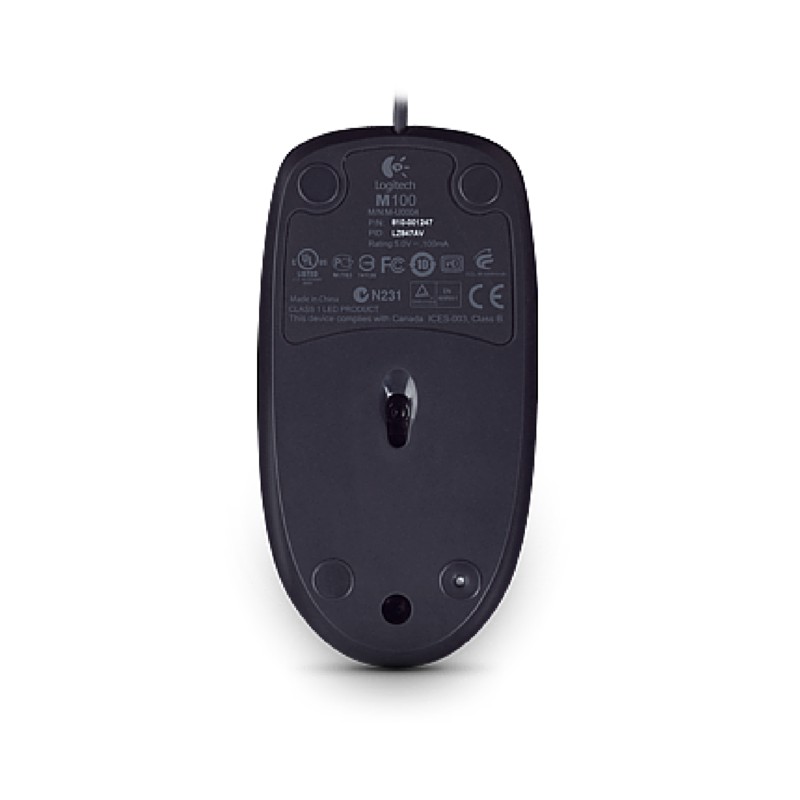 Logitech kabel Mouse M100R