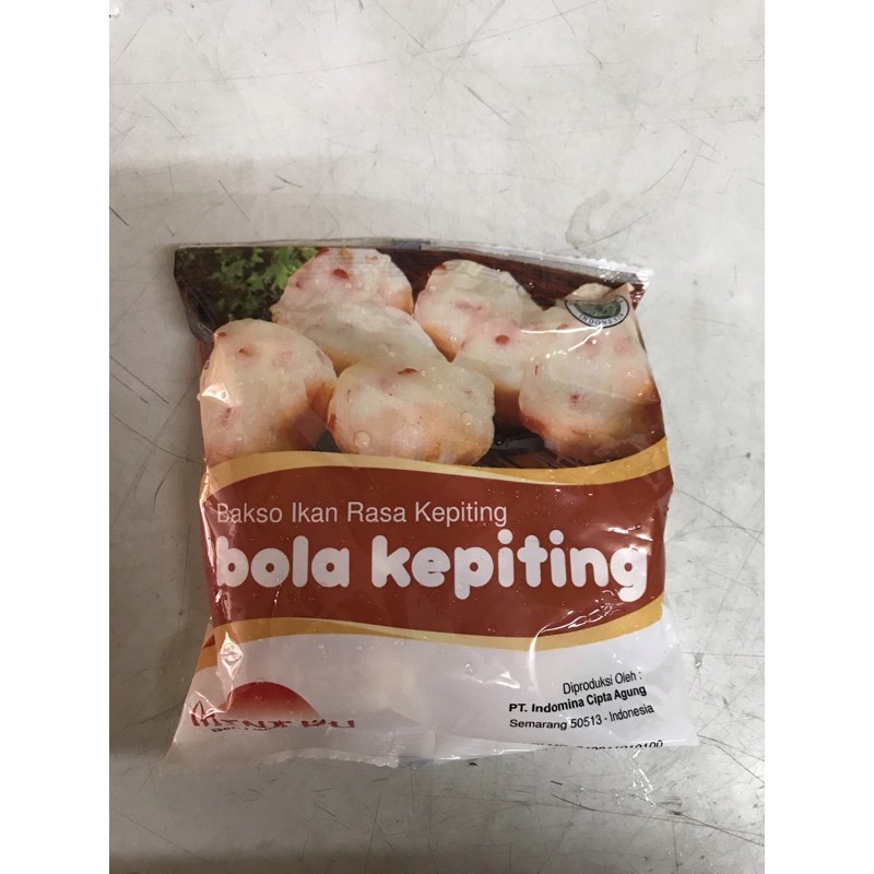 

Minaku Bola Kepiting 200g dan 500g