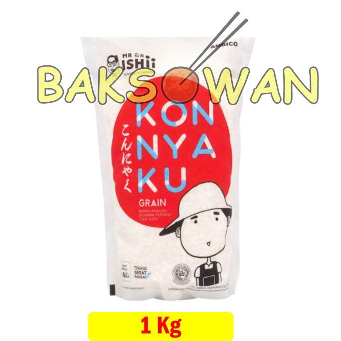 

Beras Shirataki Konnyaku 1Kg / Shirataki Rice Kemasan 1000Gram