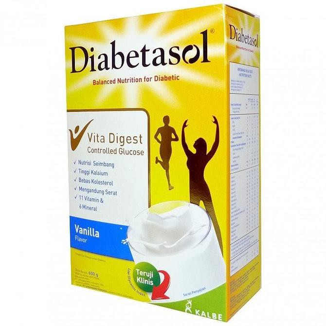 

[[BISA COD]] DIABETASOL SUSU VANILA 600GR GRATIS ONGKIR Kode 404